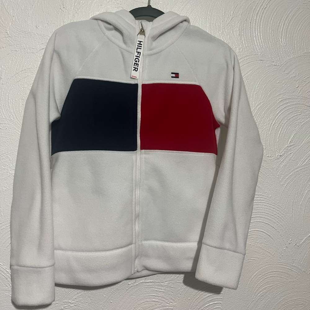White Tommy Hilfiger hoodie